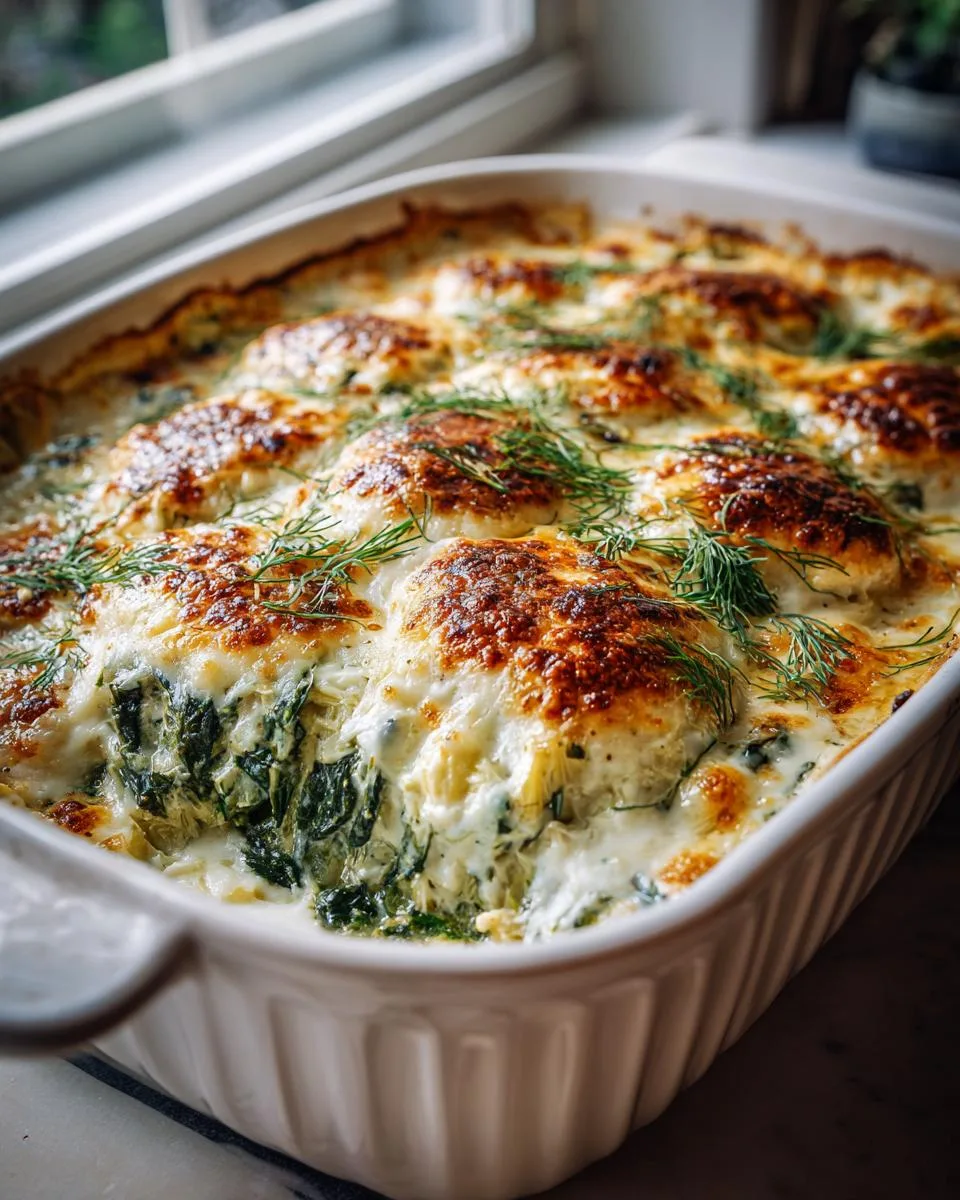 Creamy Parmesan Spinach Bake - detail 2