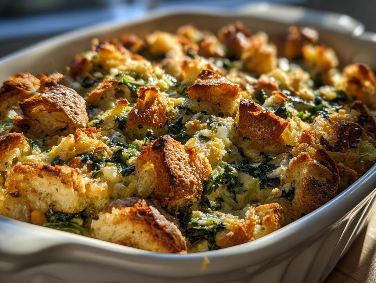 Crunchy Celery Spinach Casserole Will Steal the Show in 35 Minutes