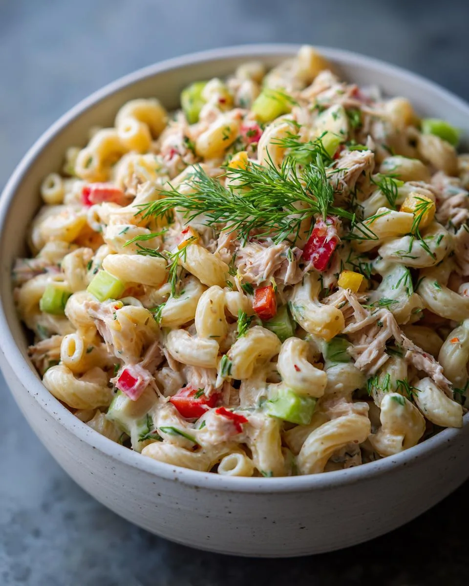Easy Tuna Macaroni Salad Recipe - detail 4