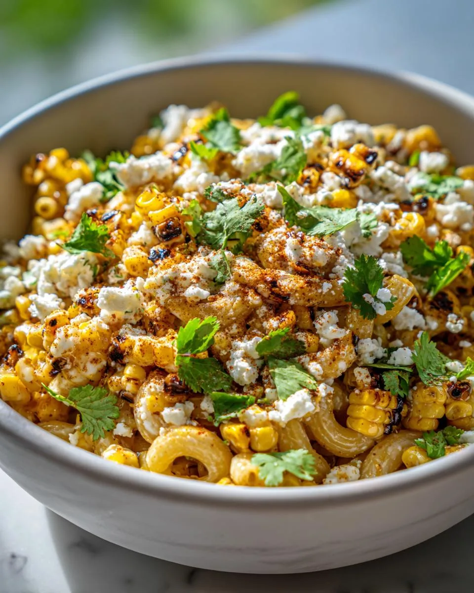 Elote Inspired Pasta Salad Recipe - detail 3