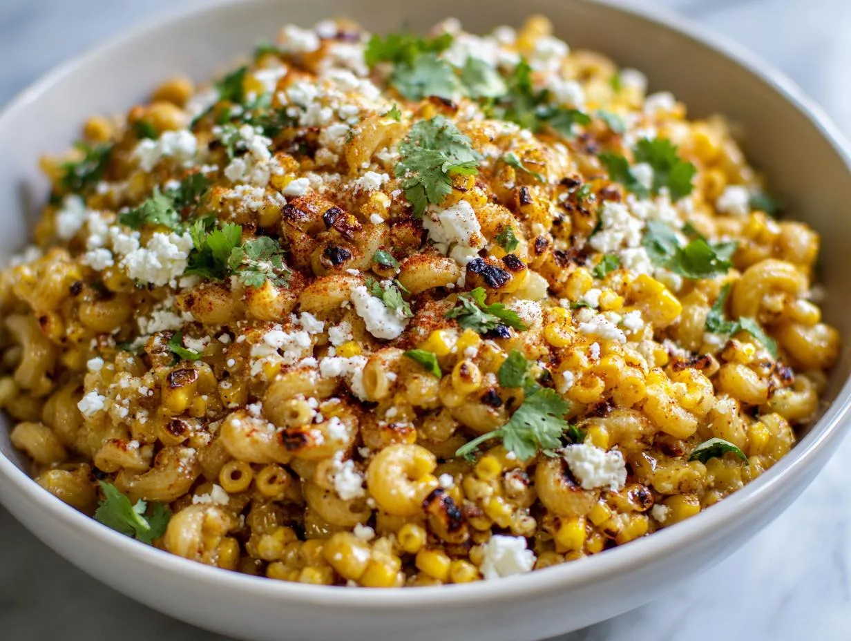 35-Minute Elote Inspired Pasta Salad: Irresistible Flavor Bomb