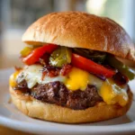 Fajita Cheeseburger Dinner Recipe