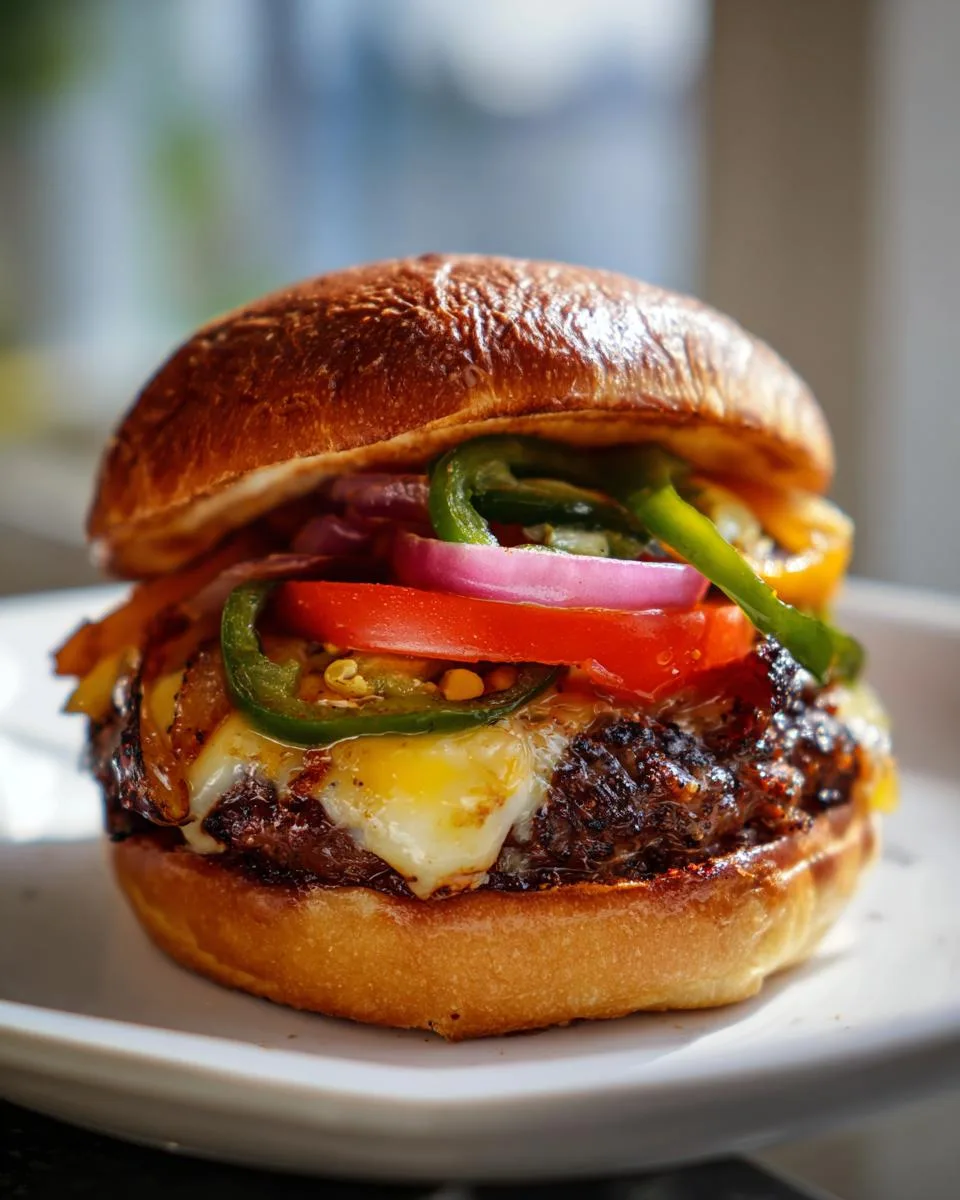 Fajita Cheeseburger Dinner Recipe - detail 2