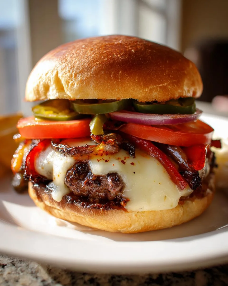 Fajita Cheeseburger Dinner Recipe - detail 3