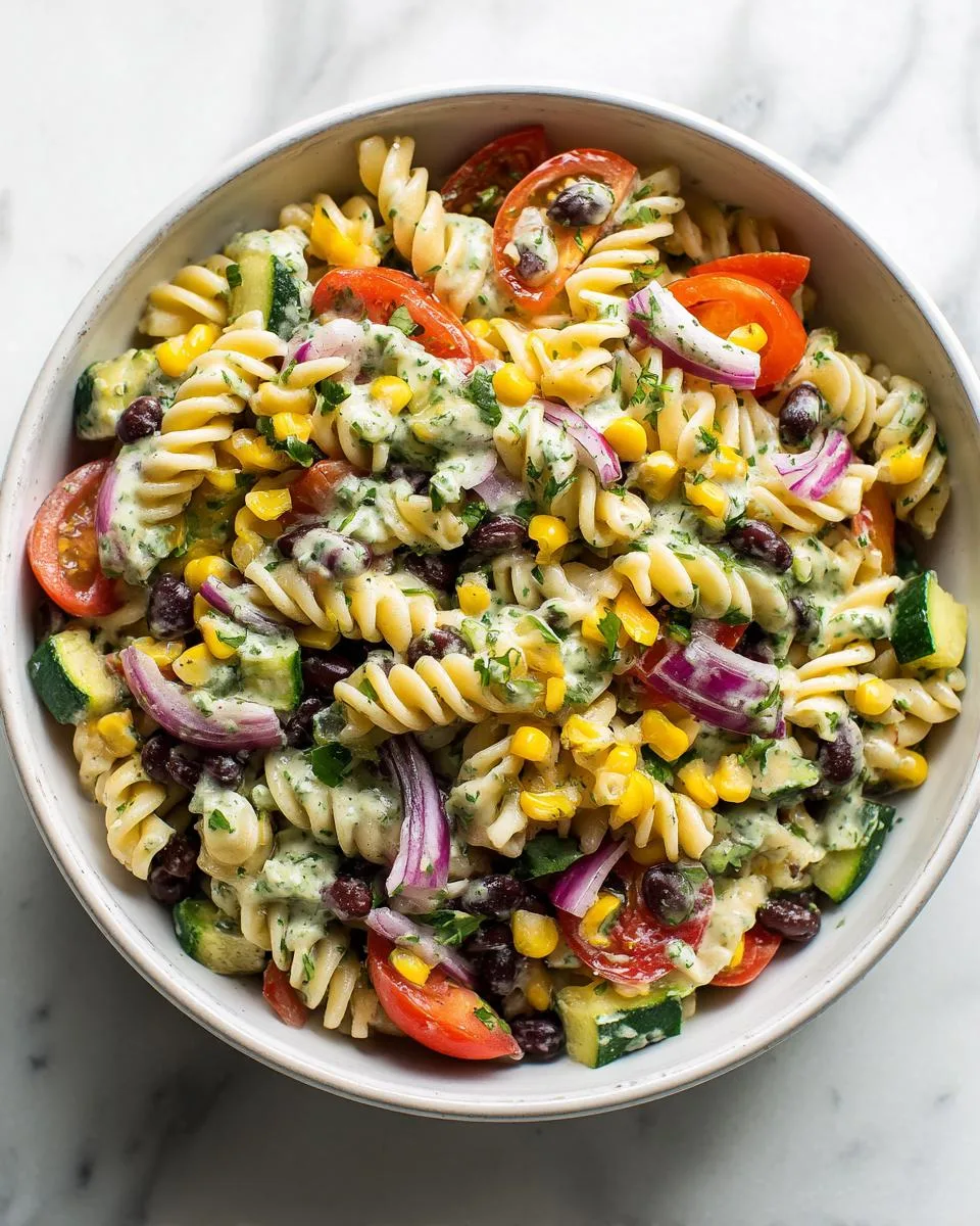 Fresh Summer Pasta Salad Recipe - detail 3