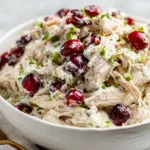 Greek Yogurt Cranberry Chicken Salad