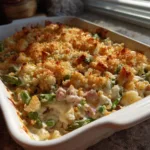 Ham Asparagus Rice Casserole