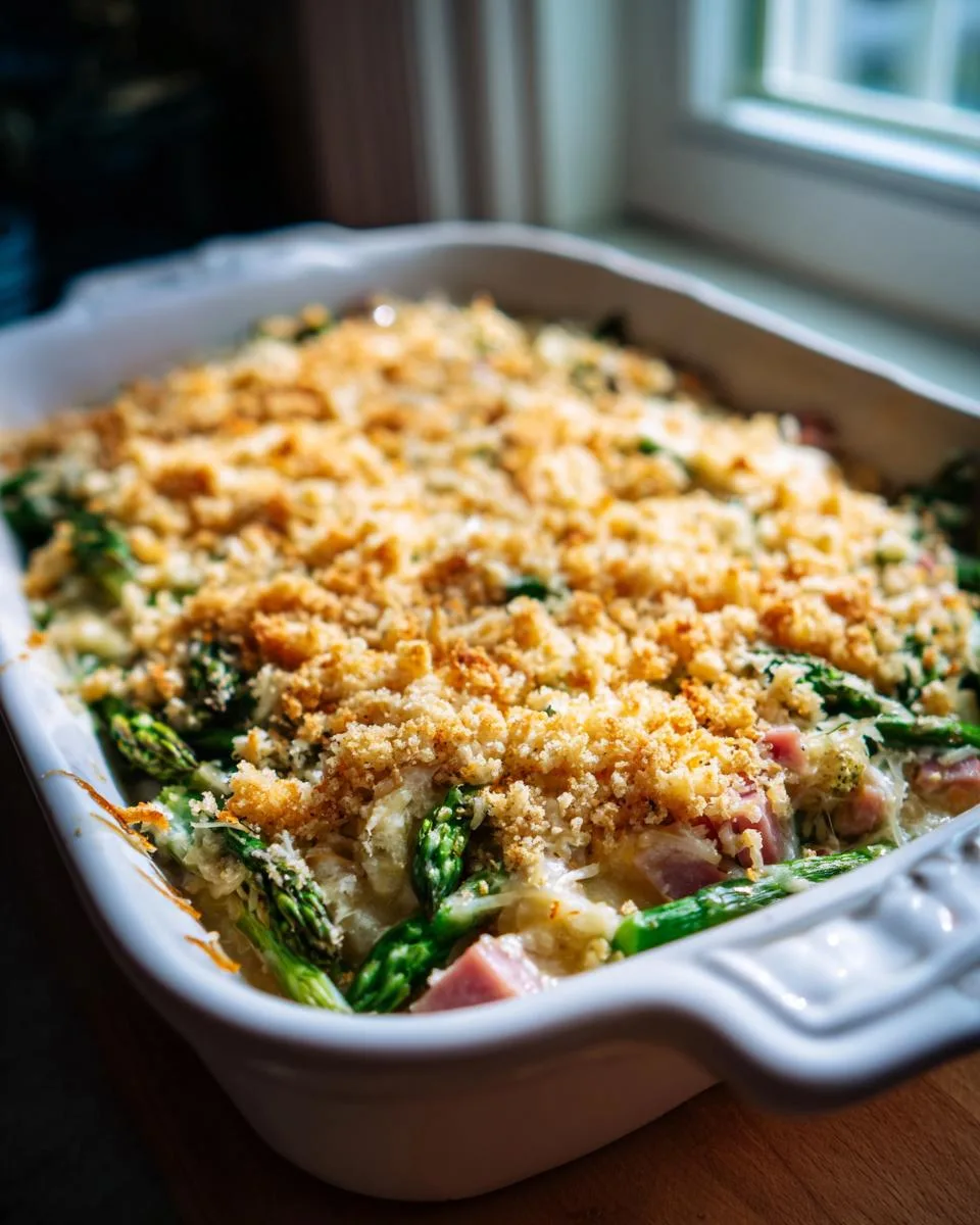 Ham Asparagus Rice Casserole - detail 2
