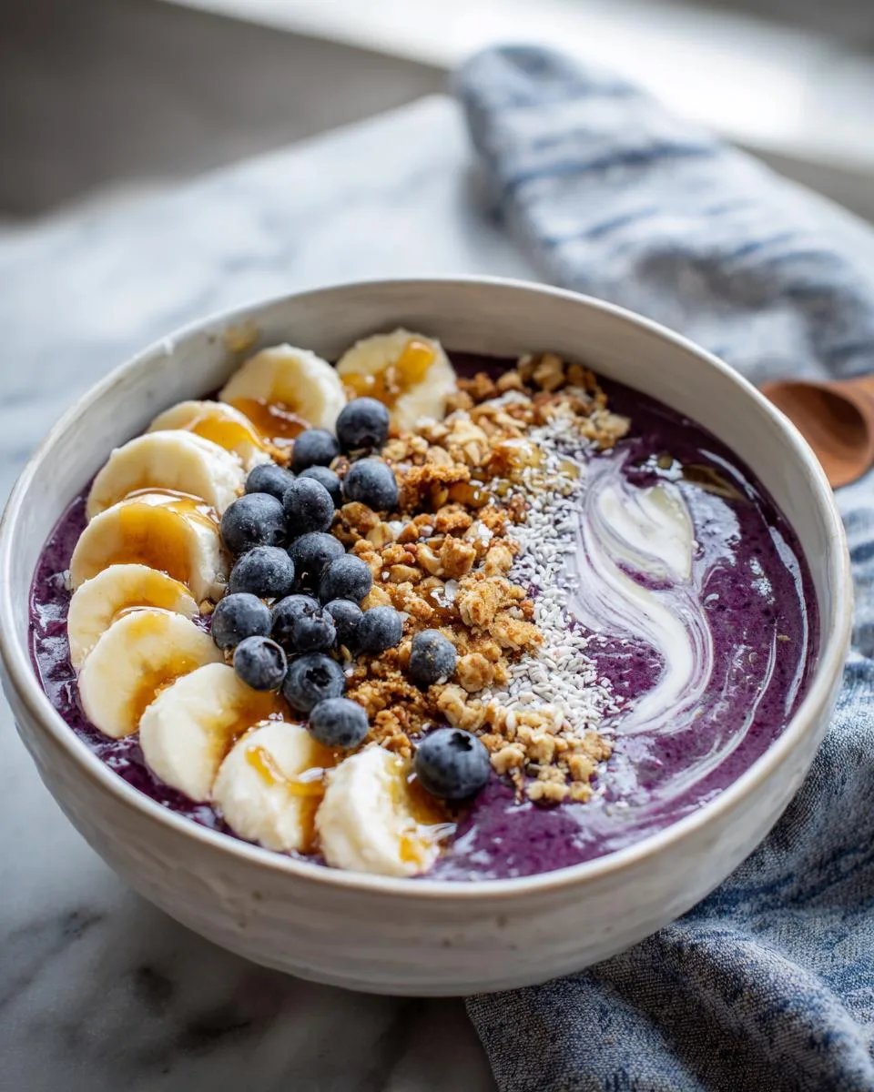 Huckleberry Smoothie Bowls - detail 1