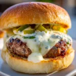 Michigan Olive Burger Recipe