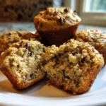 Mini Banana Oat Muffins