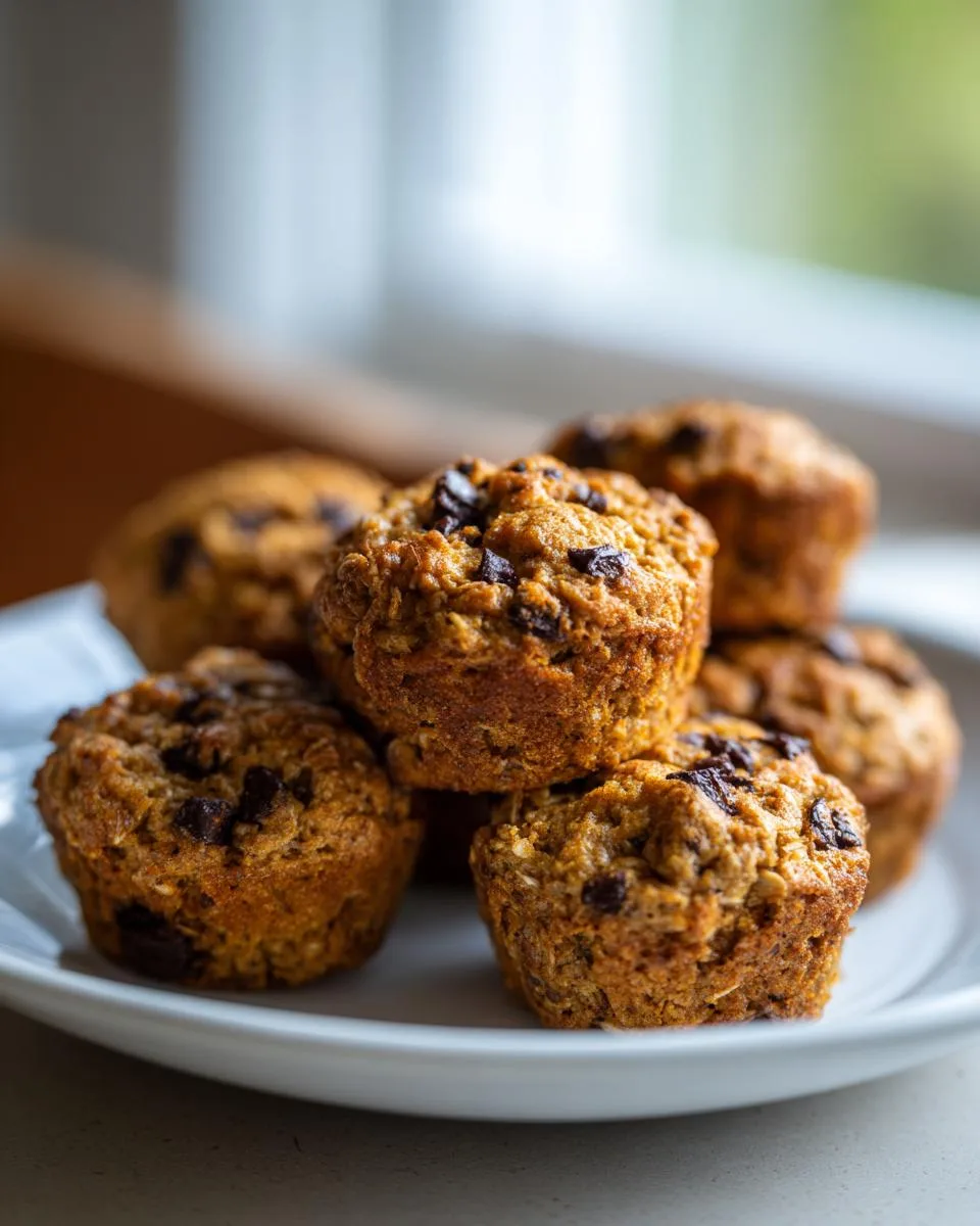Mini Banana Oat Muffins - detail 3