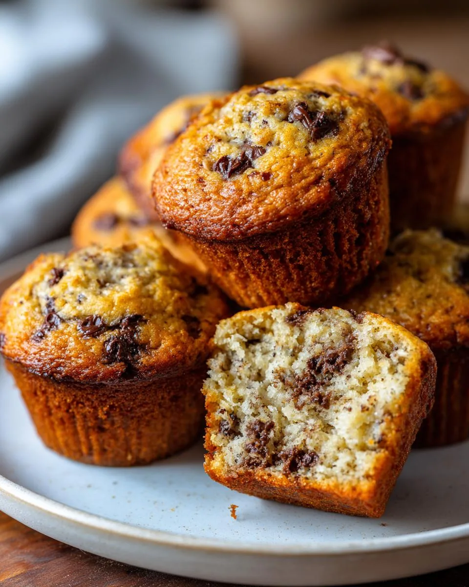 Mini Banana Oat Muffins - detail 4