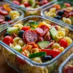 Mini Pasta Salad Lunch Cups