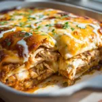 Pinto Bean Enchilada Casserole