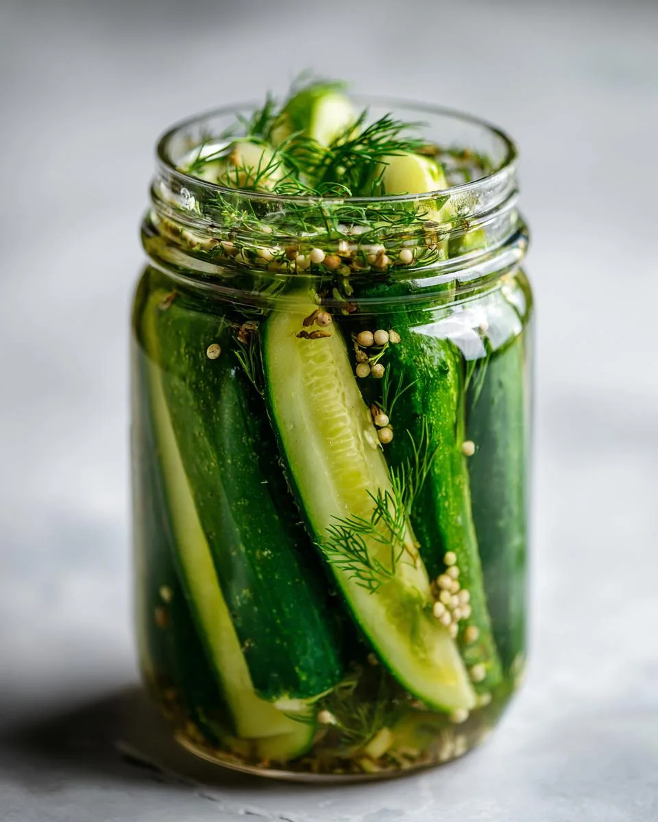 Quick Dill Pickles - detail 1