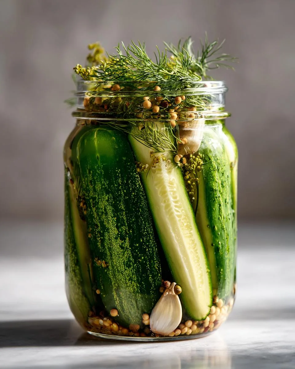 Quick Dill Pickles - detail 4