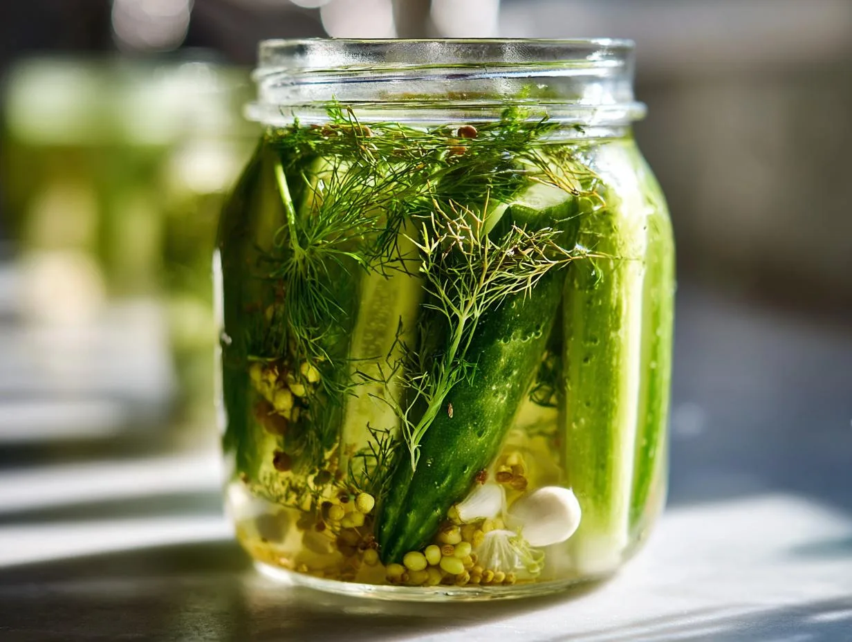 Amazing 5-Minute Quick Dill Pickles Recipe to Crave