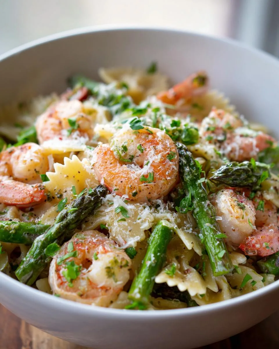 Shrimp Scampi Pasta Salad Bowl - detail 1