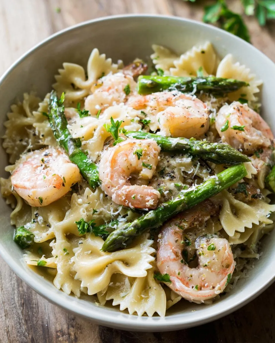 Shrimp Scampi Pasta Salad Bowl - detail 3