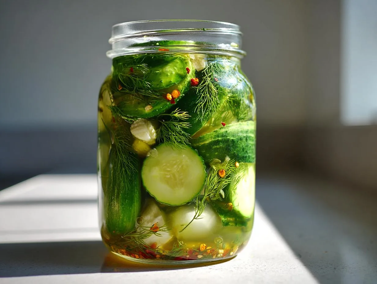 Spicy Refrigerator Pickles: A 3-Step Miracle for Crunchy Heat Lovers