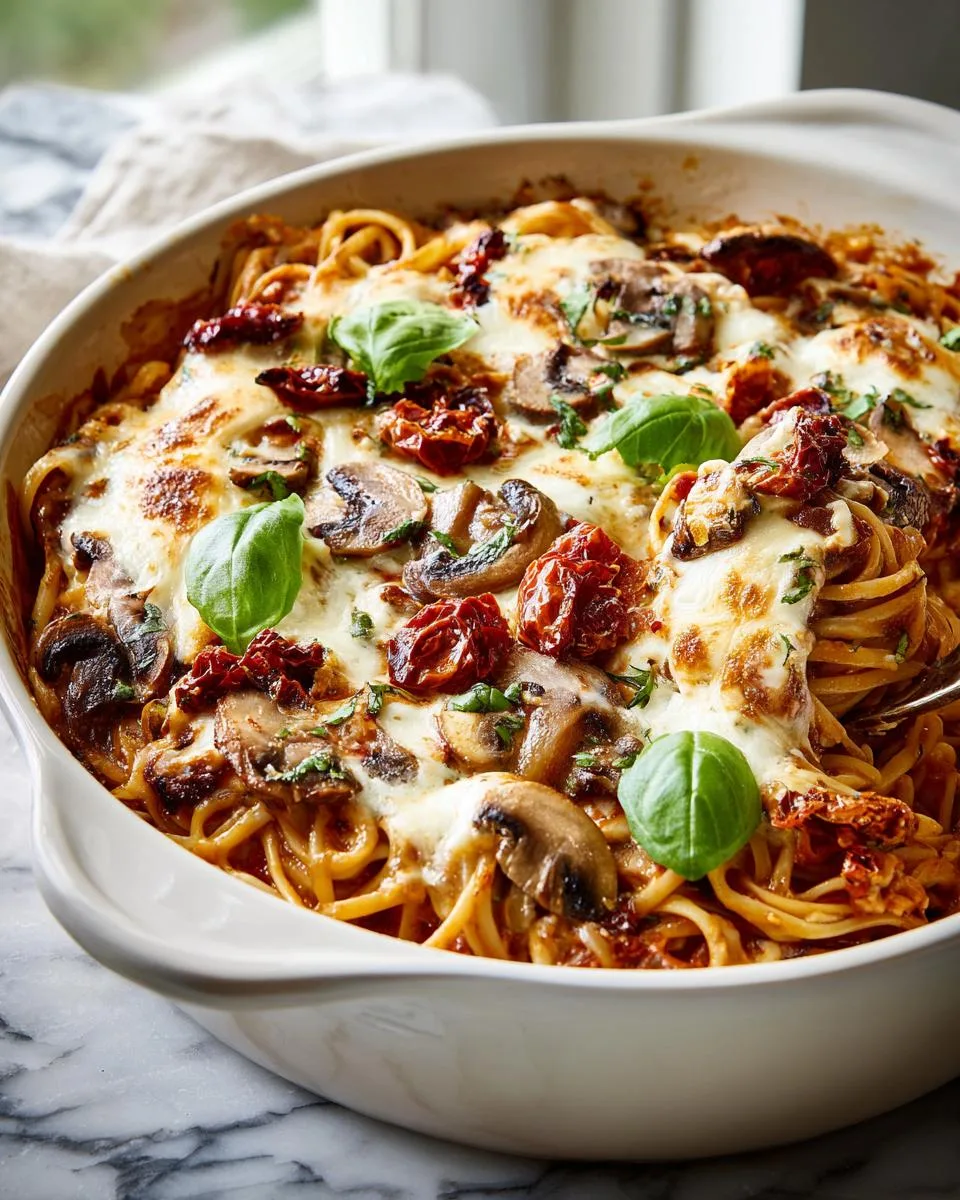 Sun Dried Tomato Pasta Bake - detail 2