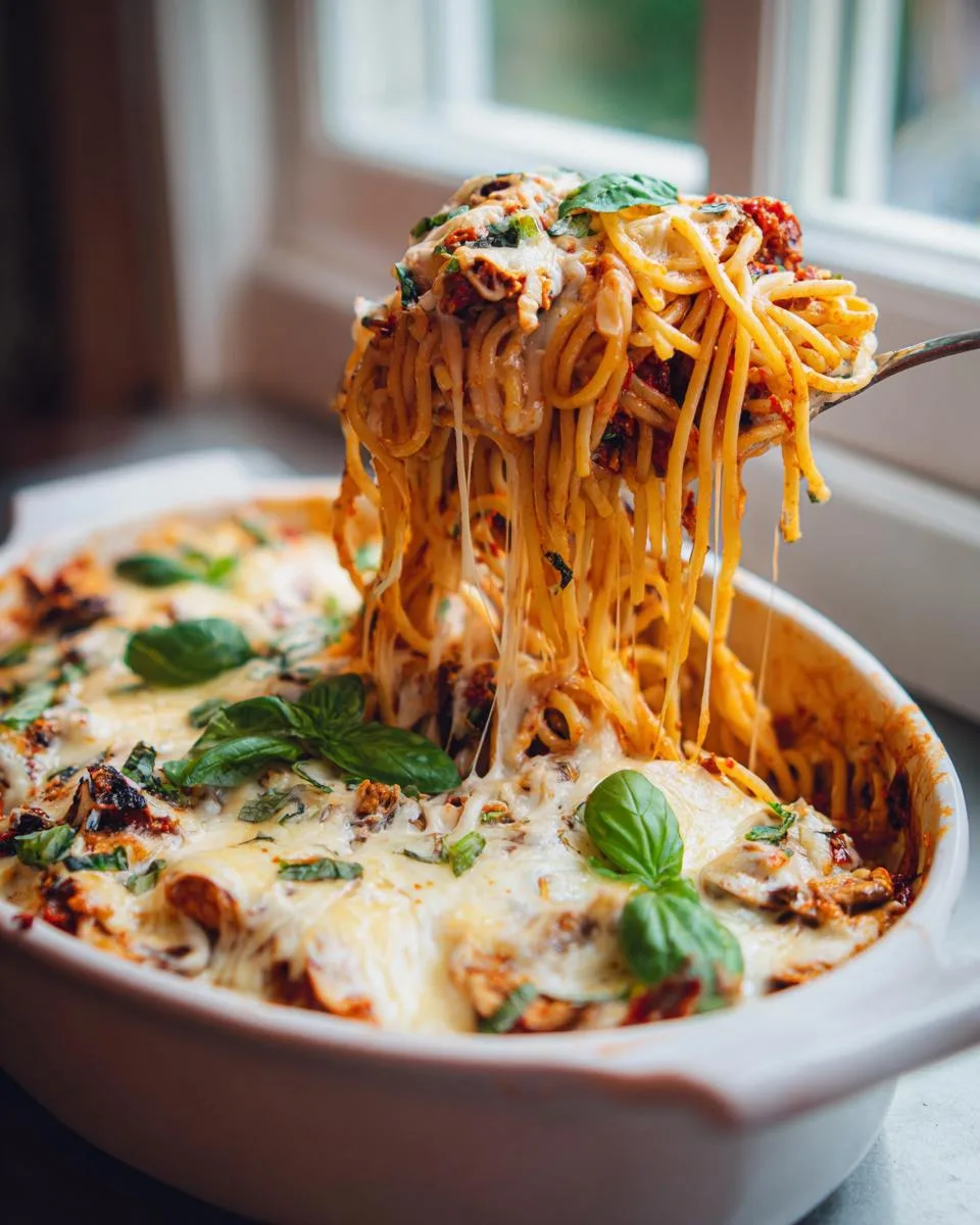 Sun Dried Tomato Pasta Bake - detail 4