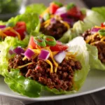 Taco Beef Lettuce Cups
