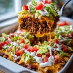 Taco Salad Casserole Recipe