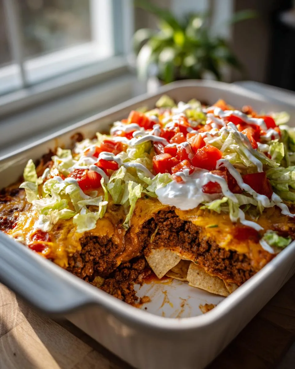 Taco Salad Casserole Recipe - detail 3