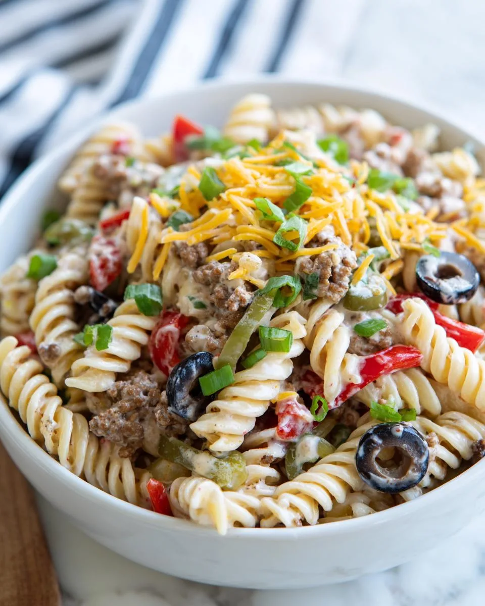Tex Mex Pasta Salad Recipe - detail 1