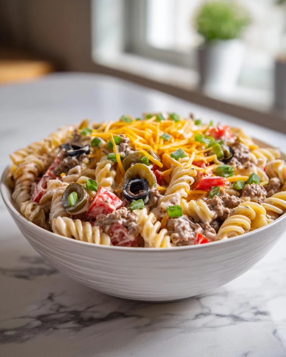 Tex Mex Pasta Salad Recipe - detail 3