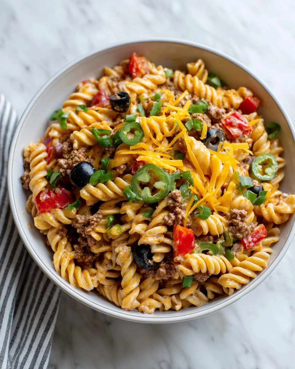 Tex Mex Pasta Salad Recipe - detail 4