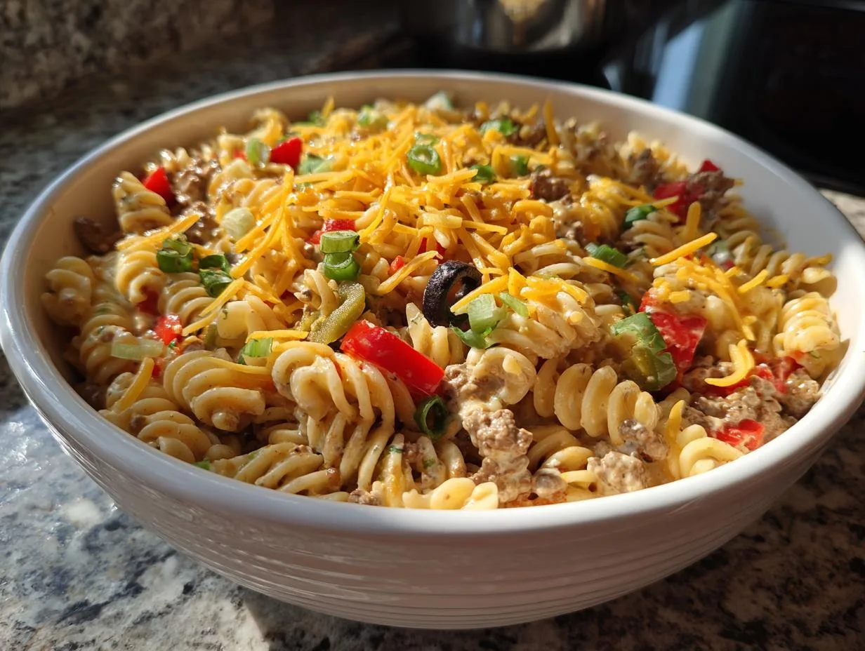 23-Minute Tex Mex Pasta Salad Recipe That Vanishes Fast