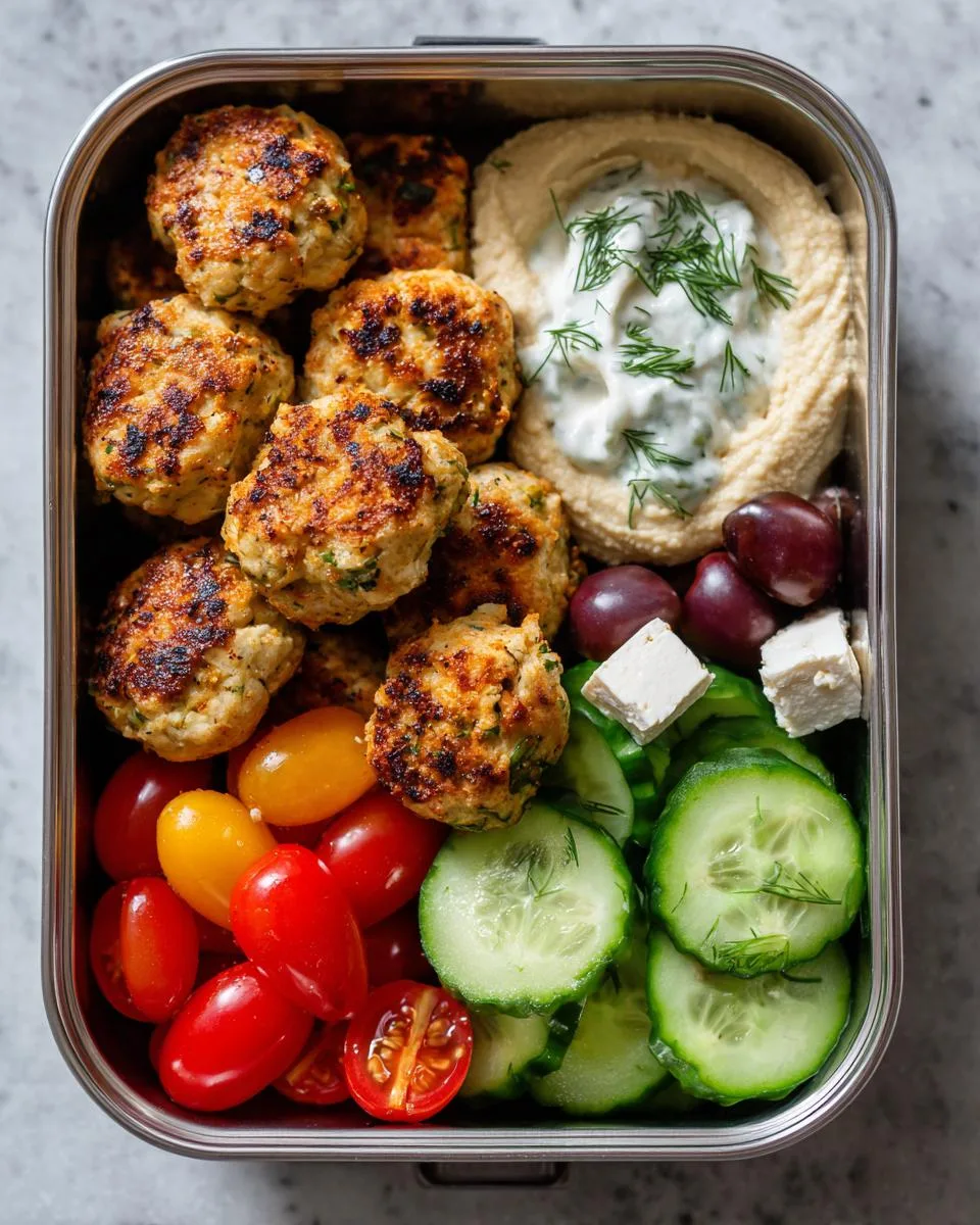 Turkey Meatball Bento Lunch - detail 4