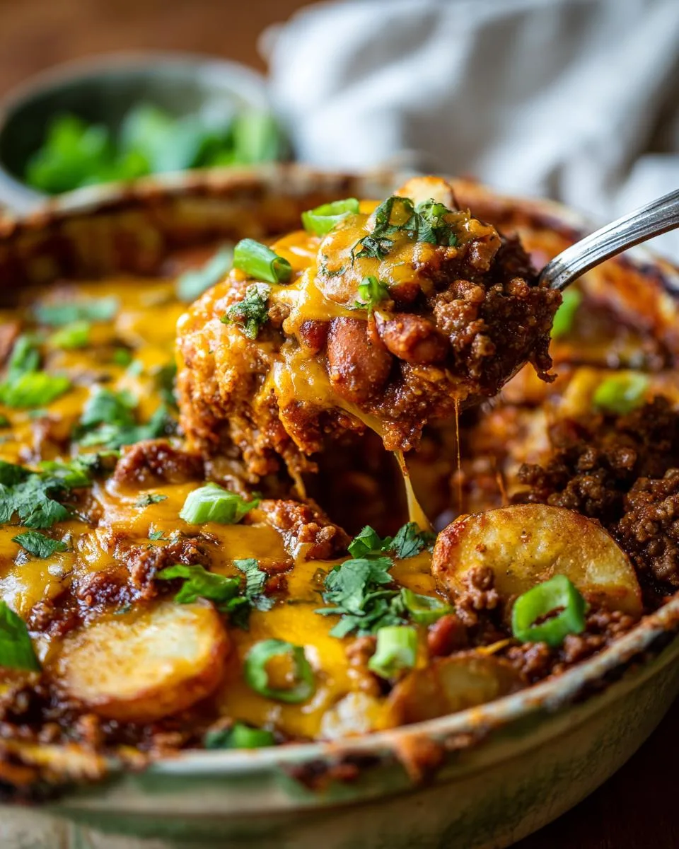 Ultimate Crockpot Cowboy Casserole - detail 4
