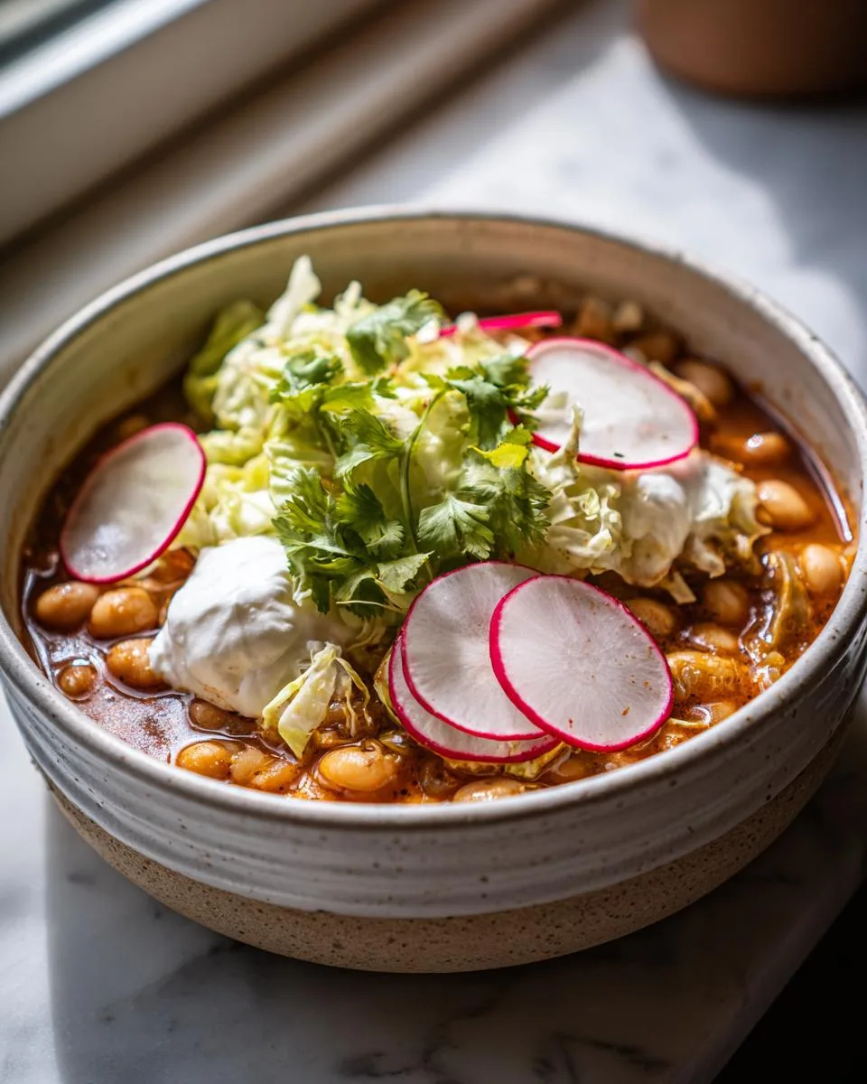 Vegetarian Slow-Cooker Pozole - detail 1