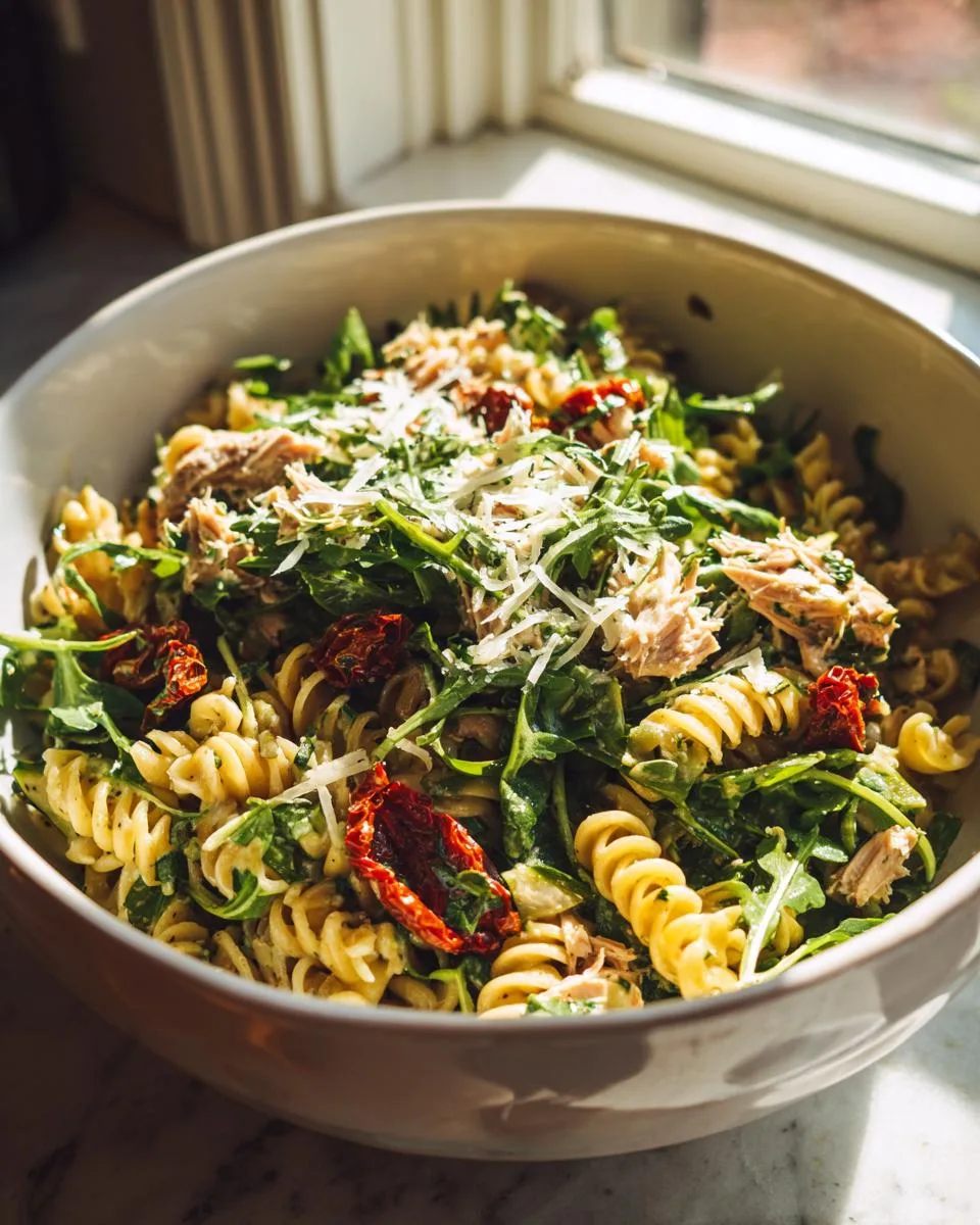 Veggie Tuna Pasta Salad Recipe - detail 2