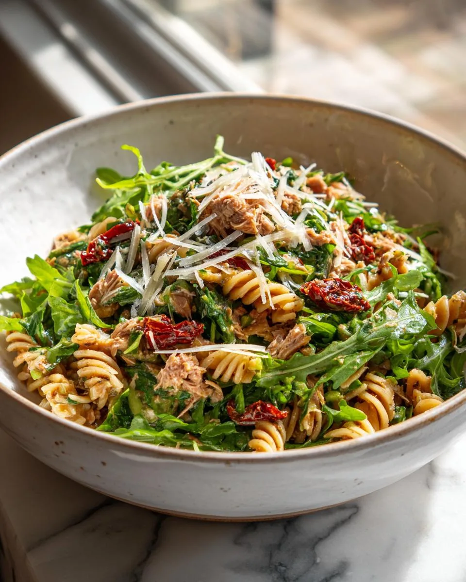 Veggie Tuna Pasta Salad Recipe - detail 4