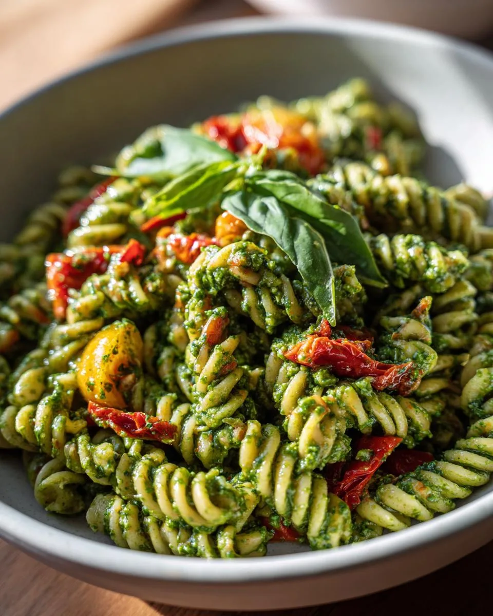 Walnut Pesto Pasta Salad Recipe - detail 2