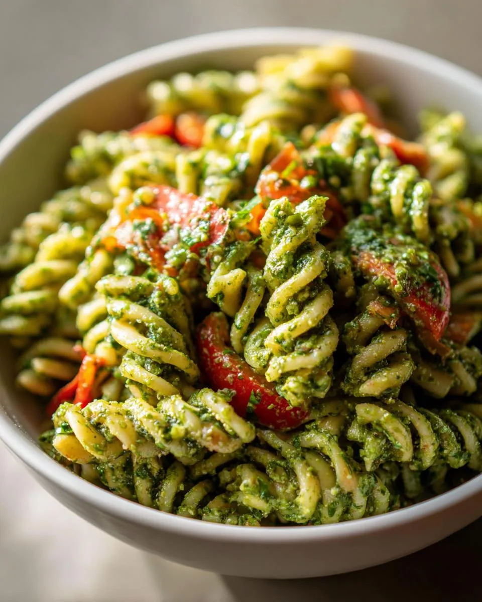 Walnut Pesto Pasta Salad Recipe - detail 4